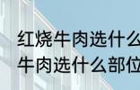 红烧牛肉选什么部位的牛肉 制作红烧牛肉选什么部位的牛肉