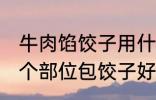 牛肉馅饺子用什么部位的牛肉 牛肉那个部位包饺子好吃
